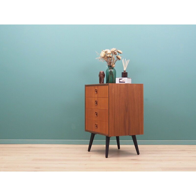 Vintage teak chest of drawers, Denmark 1970s