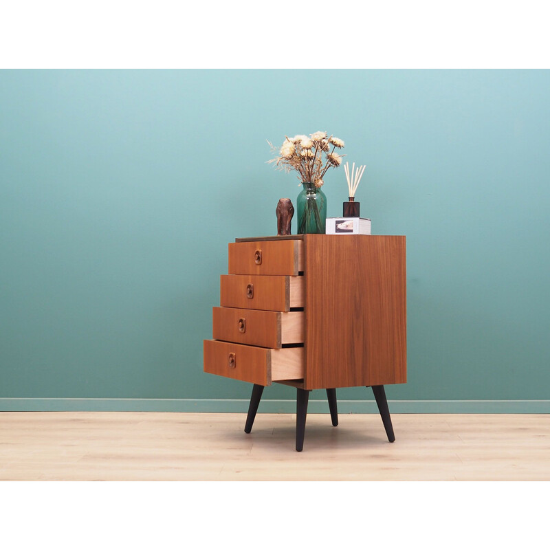 Vintage teak chest of drawers, Denmark 1970s