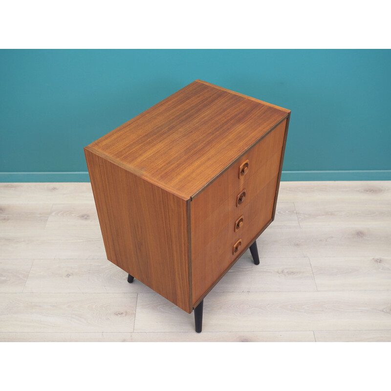 Vintage teak chest of drawers, Denmark 1970s