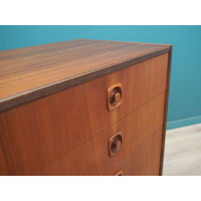 Vintage teak chest of drawers, Denmark 1970s