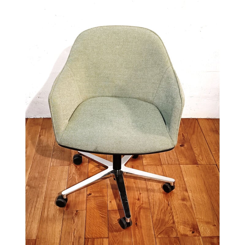 Fauteuil de bureau vintage Softshell par Eames pour Vitra