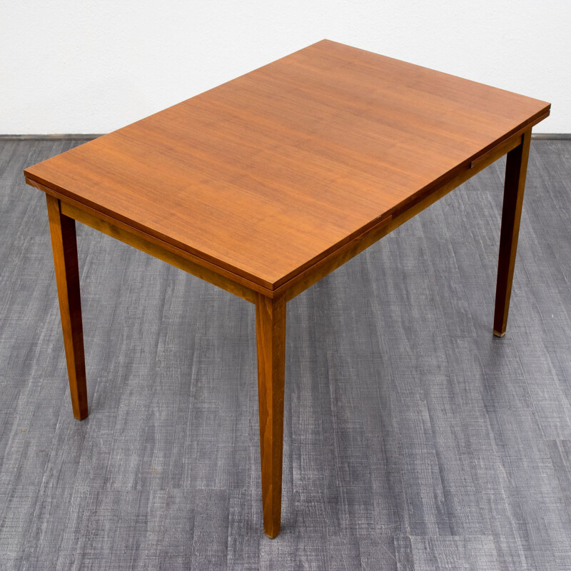 Dining table in walnut - 1960s