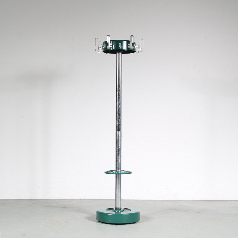 Vintage coat rack on stand by Rosconi, Germany 1970s