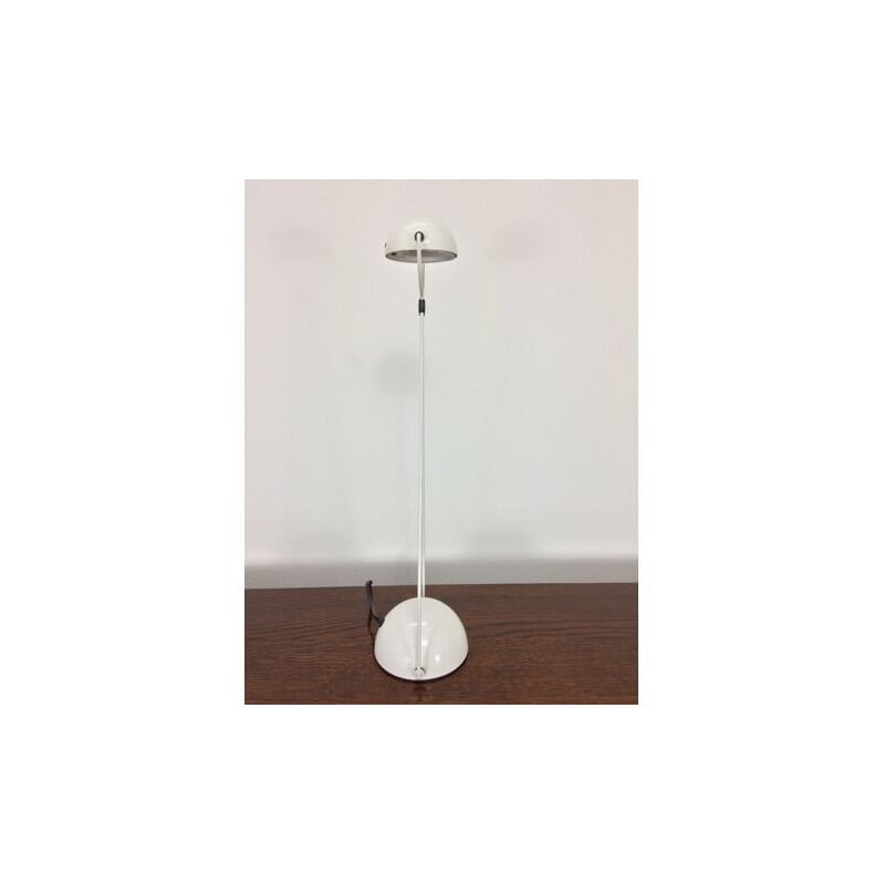 Vintage white Meridiana lamp by Paolo Piva for Stefano Cevoli