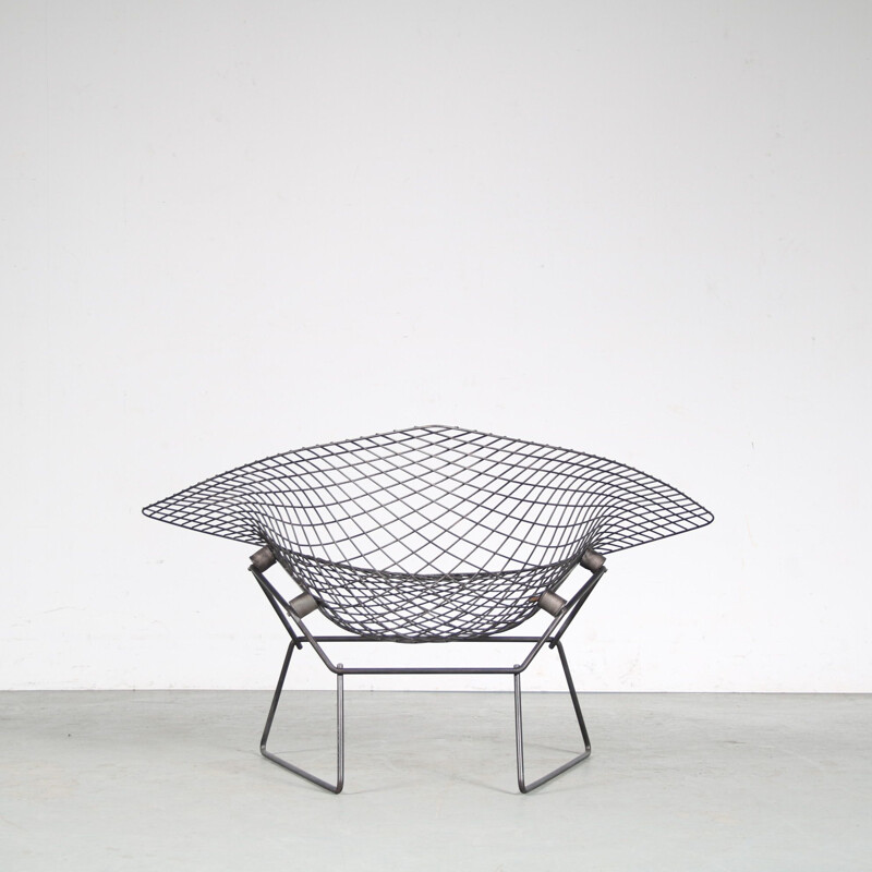 Vintage "Big Diamond" armchair by Harry Bertoia for Knoll International, USA 1960s