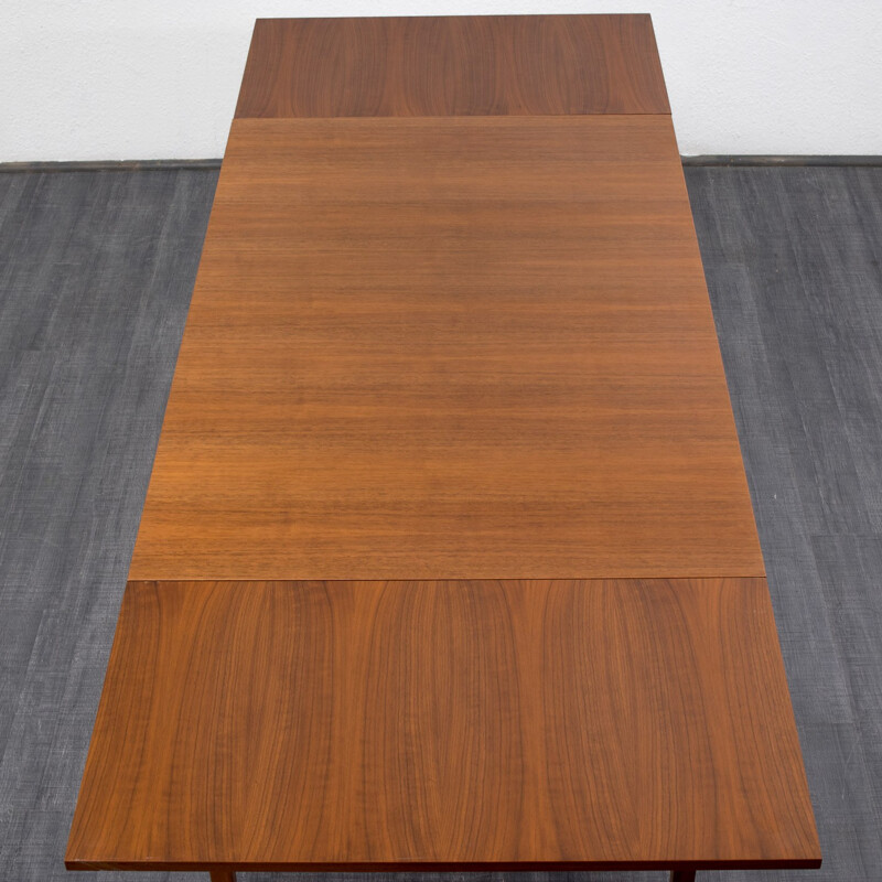 Dining table in walnut - 1960s