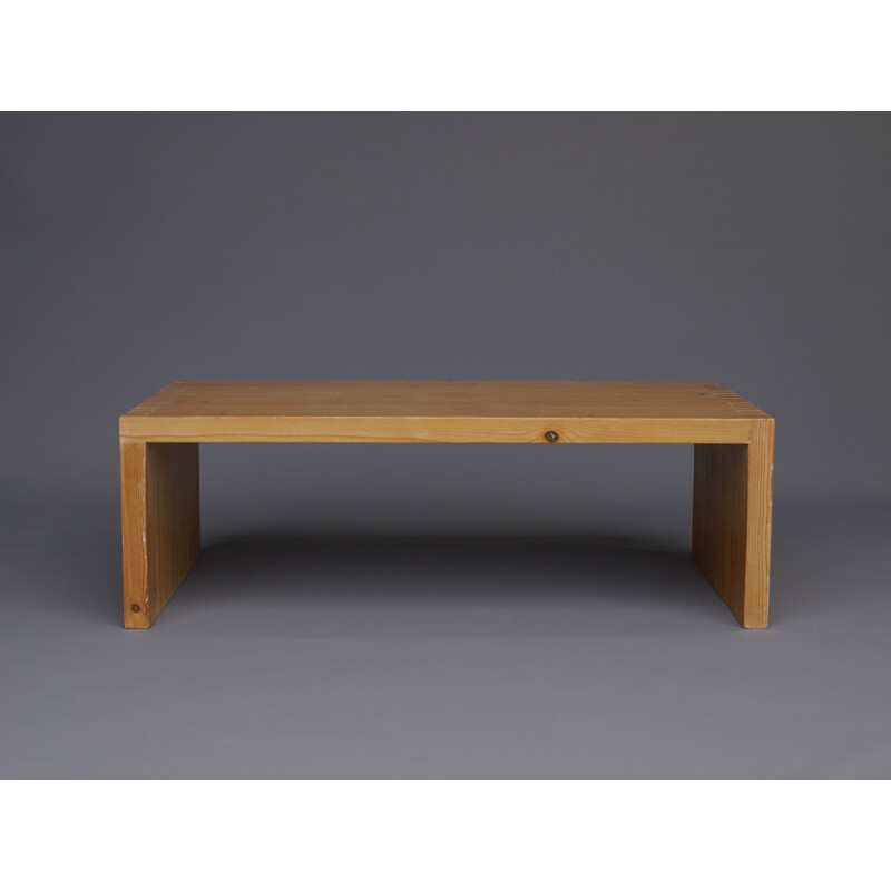 Vintage pine coffee table by Ate van Apeldoorn for Houtwerk Hattem, 1960