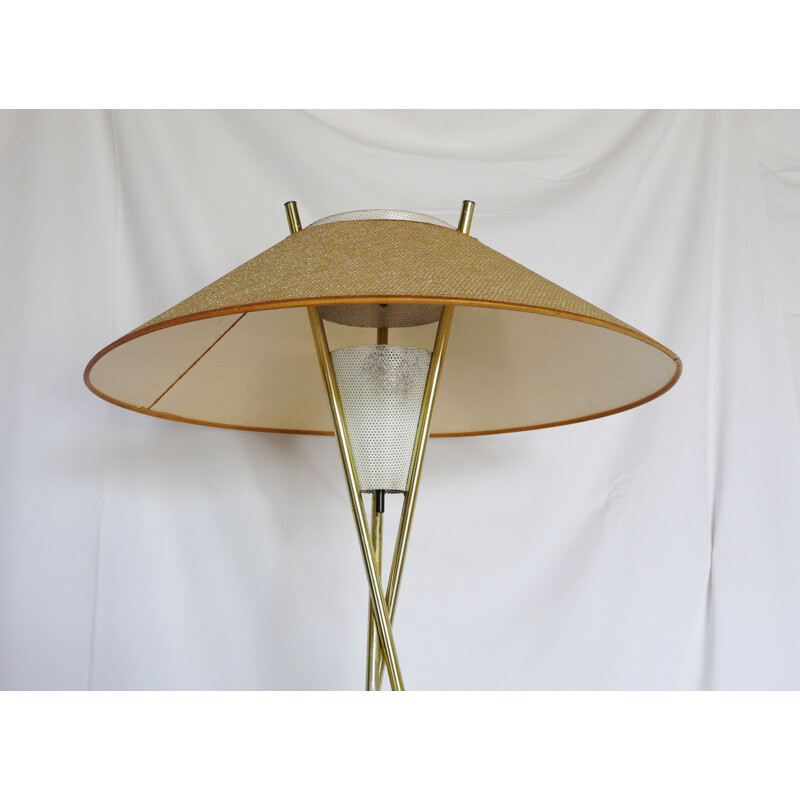 Mid century floor lamp, Gerald THURSTON - 1950s