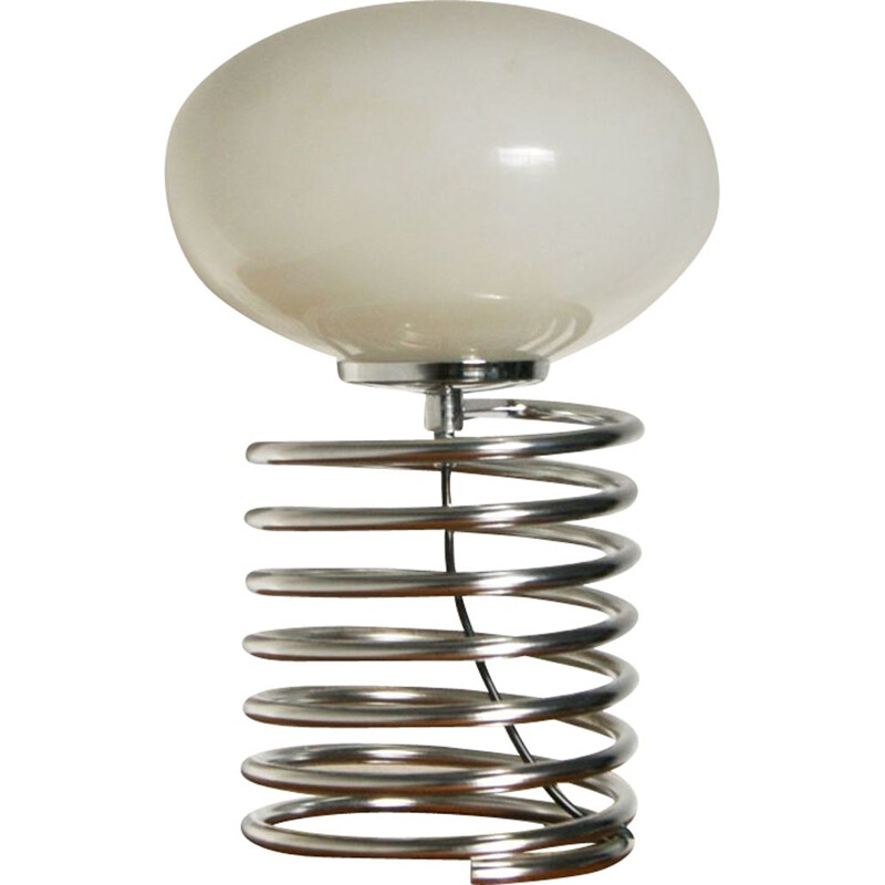 Vintage-Tischlampe Spiral für Honsel