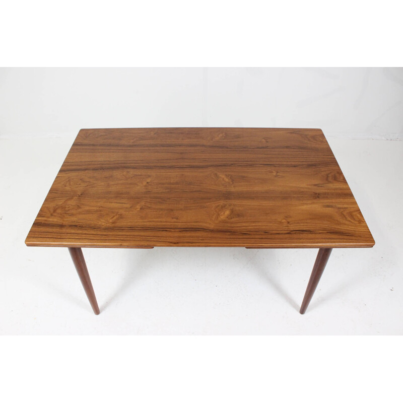 Rectangular extentable Omann Jun dining table in teak, Gunni OMANN - 1960s