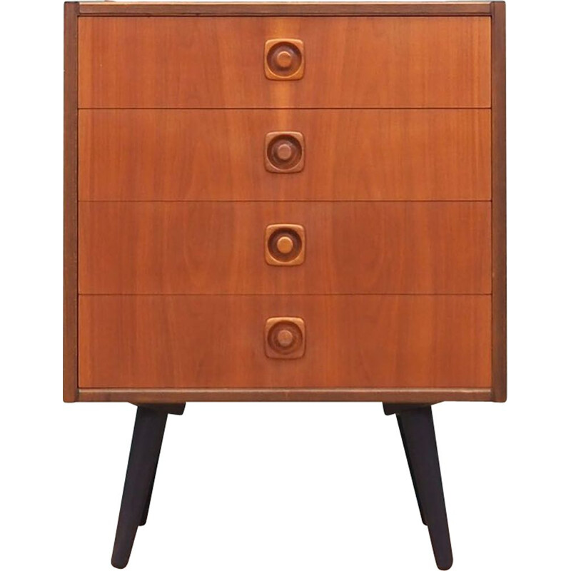 Vintage teak chest of drawers, Denmark 1970s