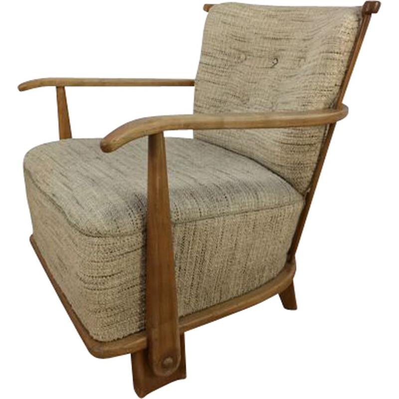 Cadeira de braços dinamarquesa Vintage modelo 1590 por Fritz Hansen, 1940