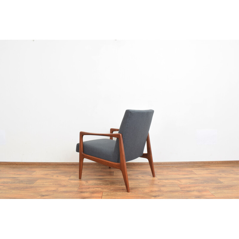 Vintage beechwood armchair, Denmark 1960s