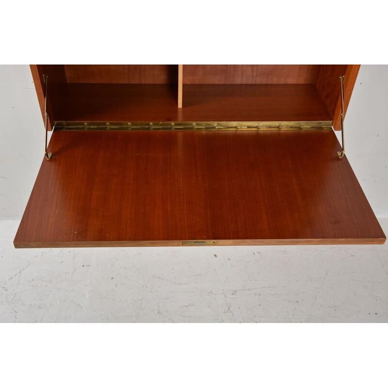 Scandinavian vintage teak shelf, 1960s