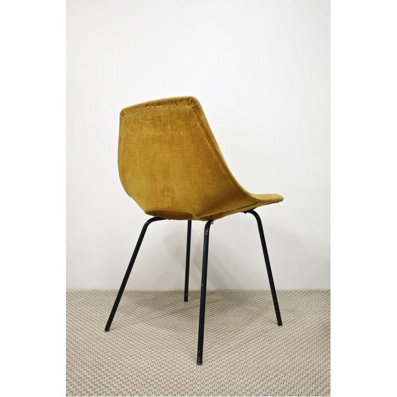 Set of 6 vintage Amsterdam chairs by Pierre Guariche for Steiner, 1954