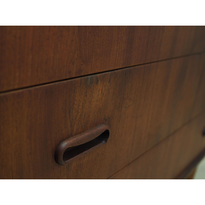 Teak vintage chest of drawers, Denmark 1970s