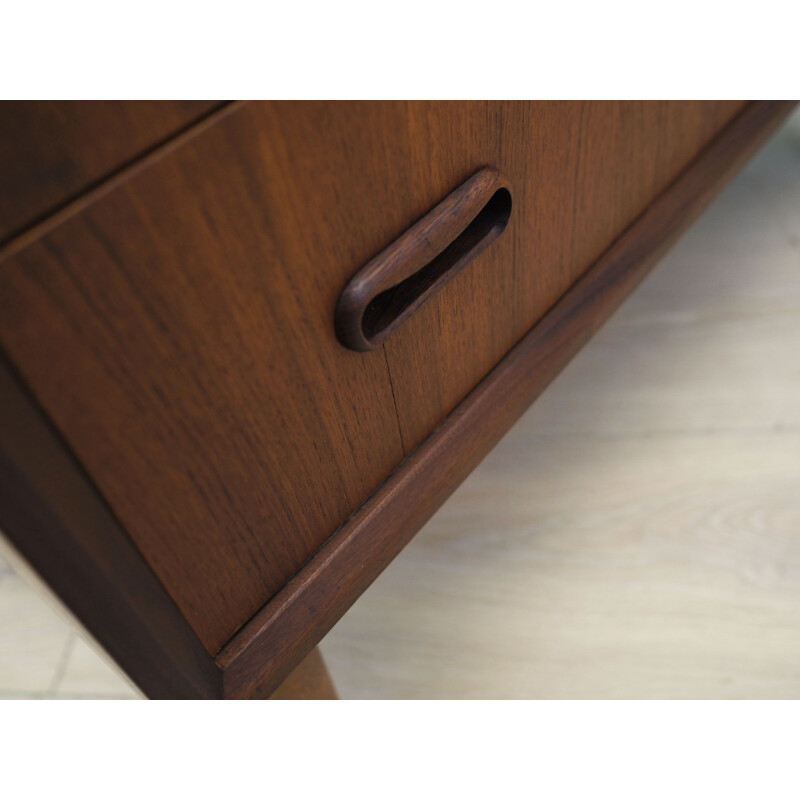 Teak vintage chest of drawers, Denmark 1970s