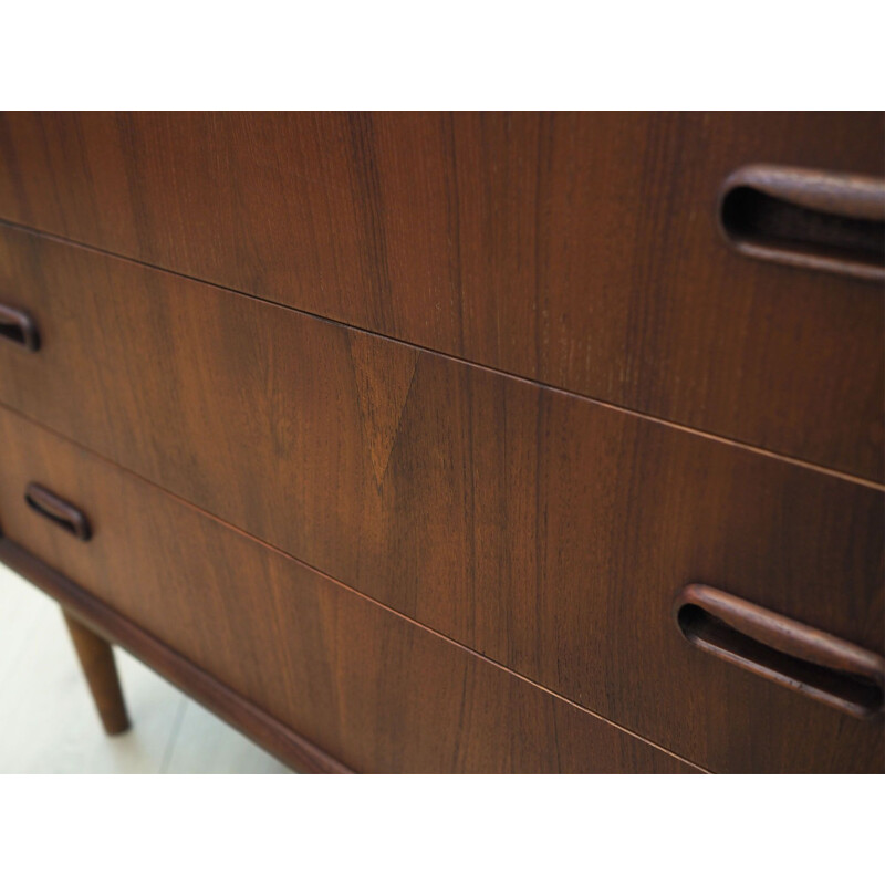 Teak vintage chest of drawers, Denmark 1970s