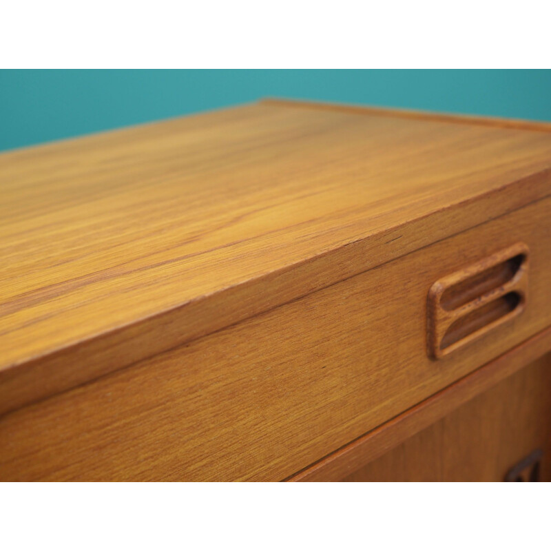 Teak Danish vintage chest of drawers, Denmark 1970s