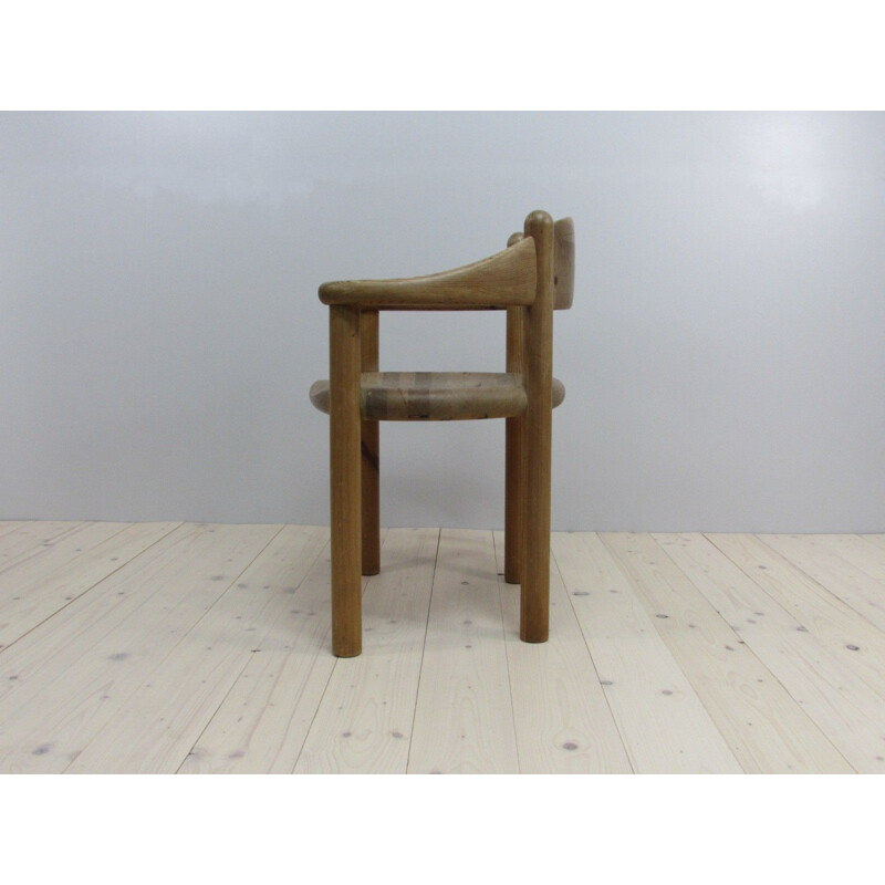 Set of 6 vintage chairs by Rainer Daumiller for Hirtshals Savværk, Denmark 1970s