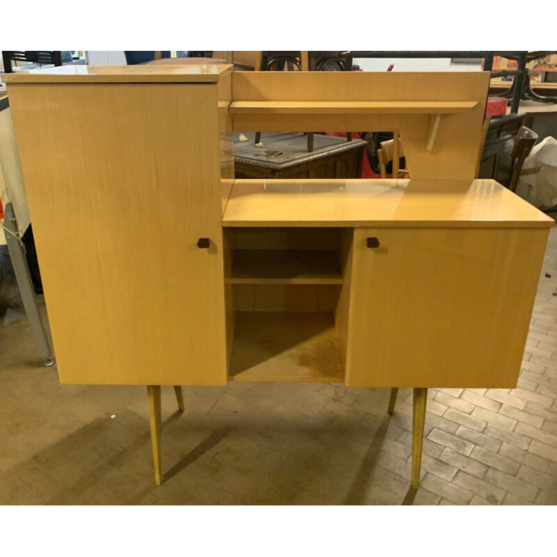 Mid-century maple sideboard, Italy 1950s