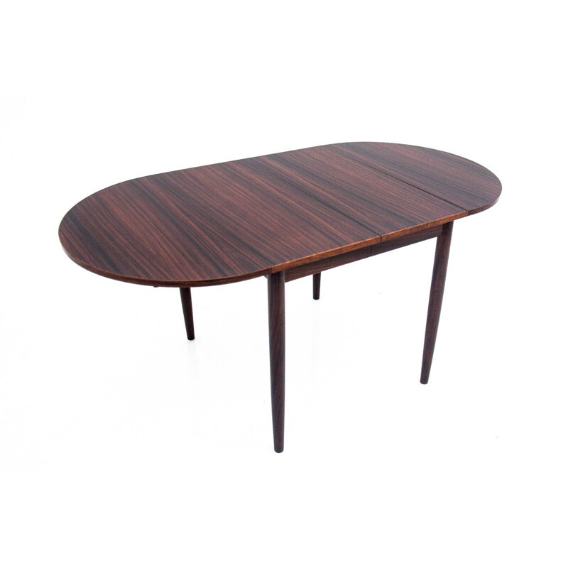 Vintage Deense rozenhouten tafel, 1960