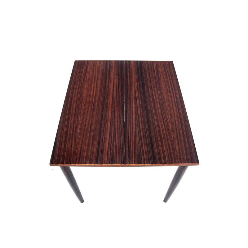 Danish vintage rosewood table, 1960s