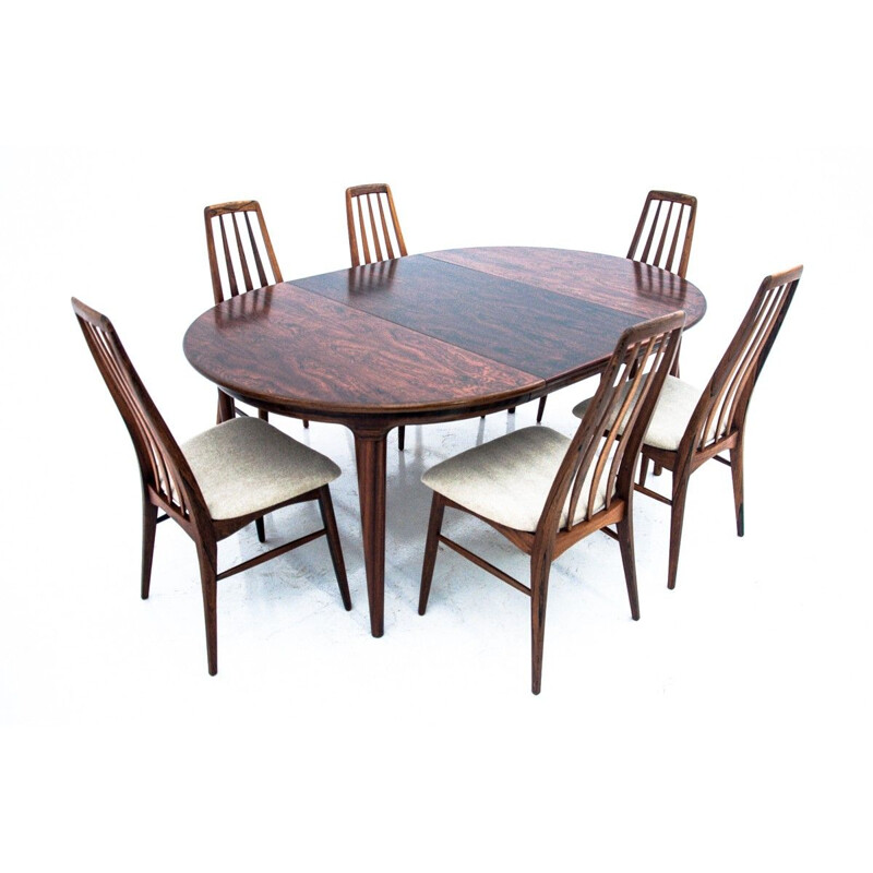 Vintage dining set by Niels Koefoed, Denmark 1960s