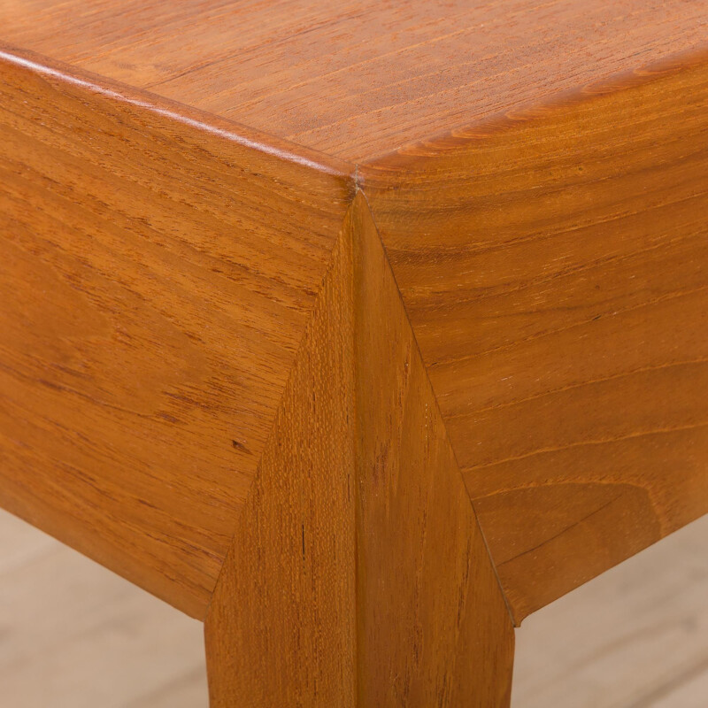 Teak vintage desk by Severin Hansen for Haslev Denmark, 1960s