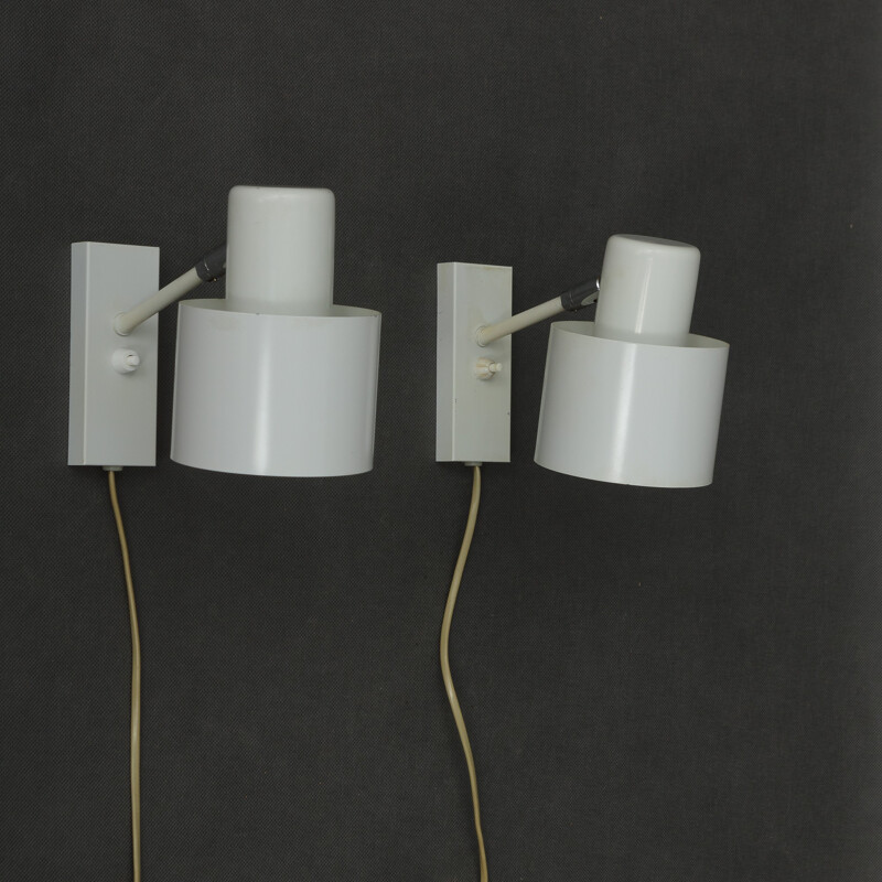 Pair of Alfa wall lamps, Jo HAMMERBORG - 1965