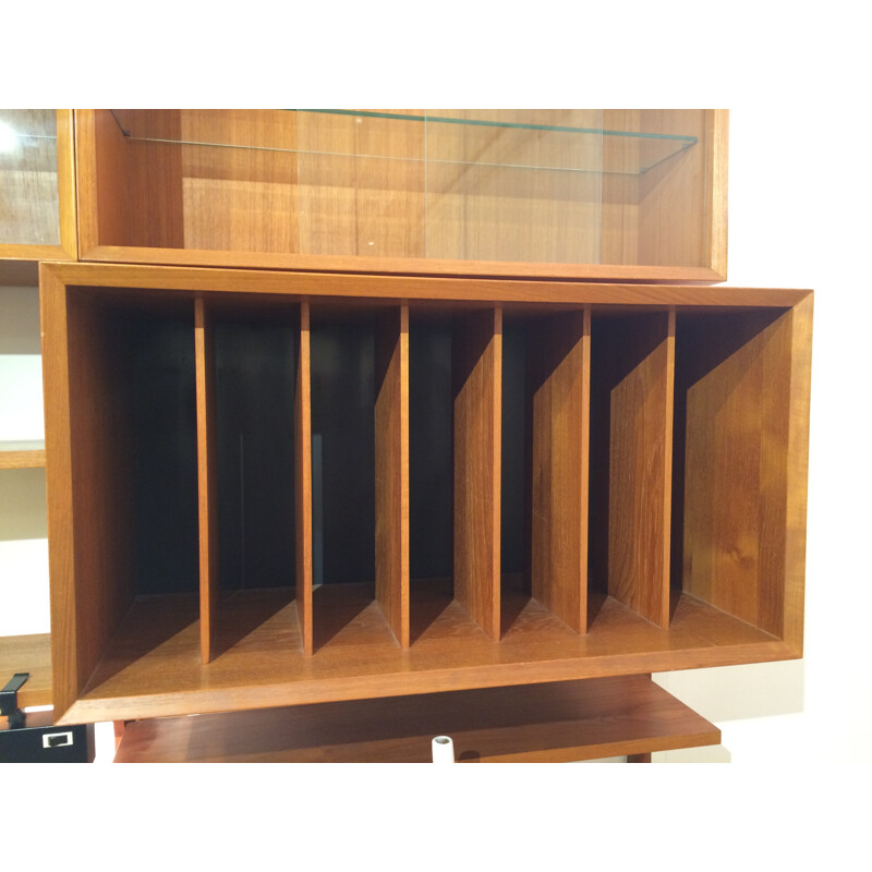 Royal system modular shelf in teak, Poul CADOVIUS - 1960s