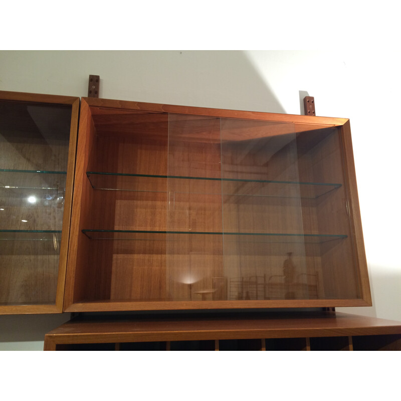 Royal system modular shelf in teak, Poul CADOVIUS - 1960s
