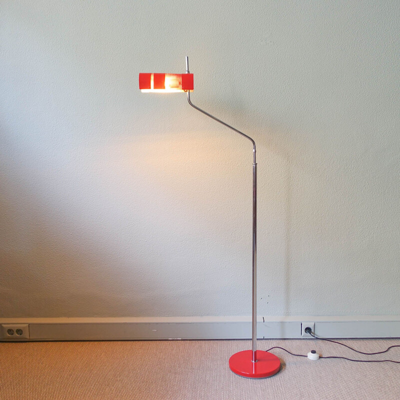 Vintage Teide floor lamp by Gabriel Teixido for Fase Madrid, 1974