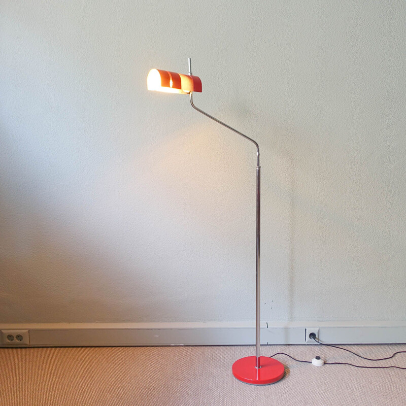 Vintage Teide floor lamp by Gabriel Teixido for Fase Madrid, 1974