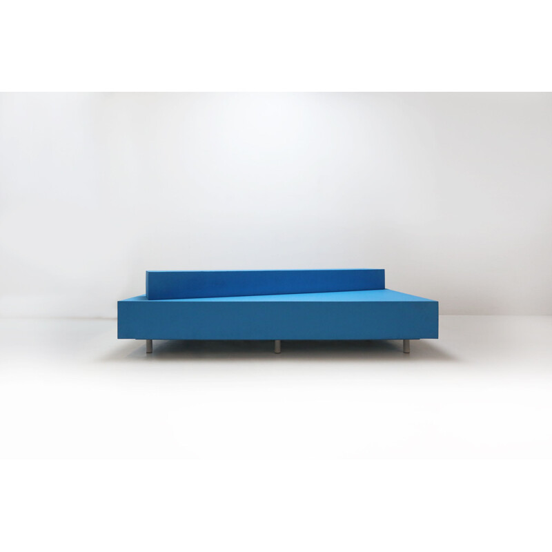 Vintage blue daybed by Maarten Van Severen for Edra