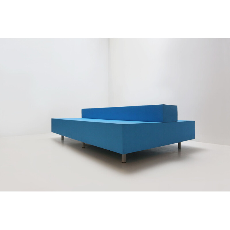 Vintage blue daybed by Maarten Van Severen for Edra