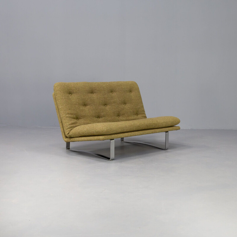 Vintage-Zweisitzersofa C684 von Kho Liang Ie für Artifort, 1960