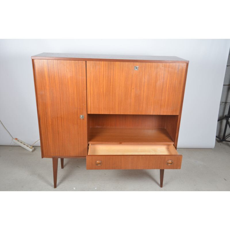 Buffet scandinave vintage en teck