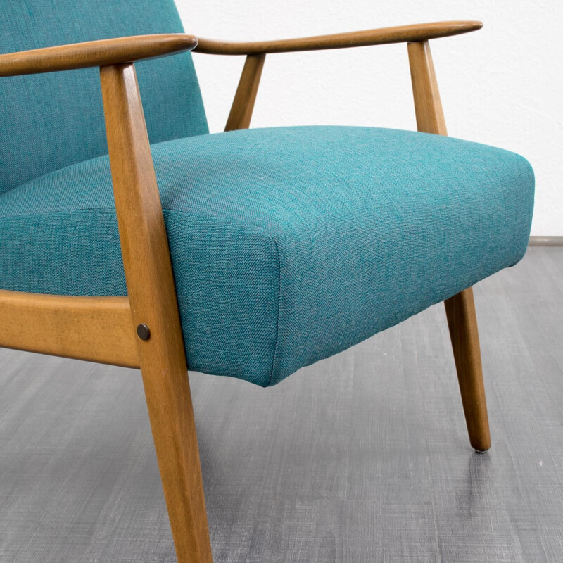 Armchair in beech - 1960s