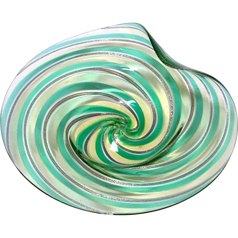 Mid century Italian bowl in glass - 1950