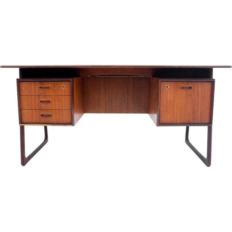 Vintage Danish teak desk, 1960s