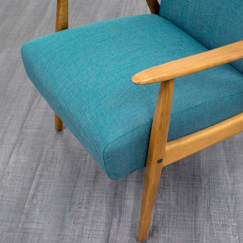 Armchair in beech - 1960s