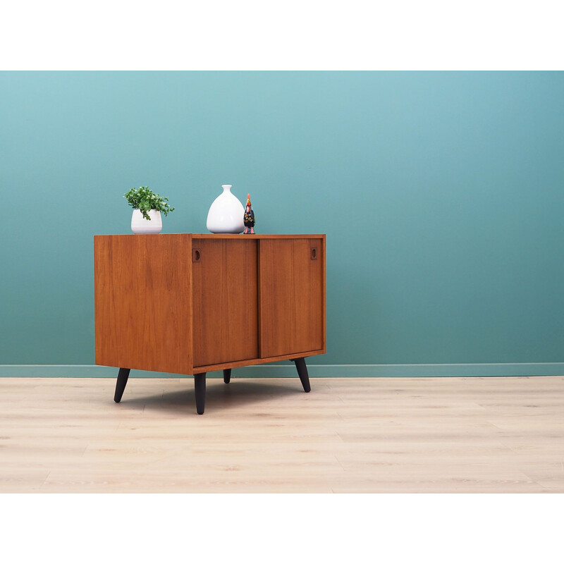 Vintage Sideboard aus Teakholz, Dänemark 1970