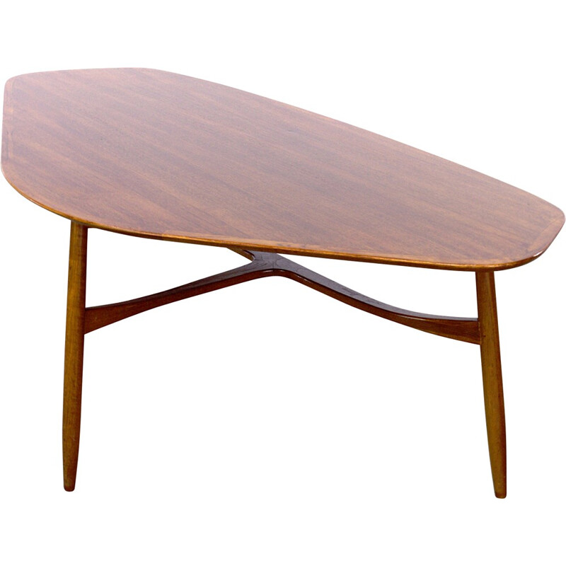 Teak Laauser coffee table - 1950s
