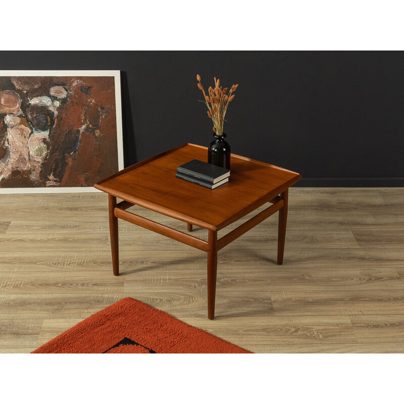 Vintage teak coffee table by Grete Jalk for Glostrup, Denmark 1960s