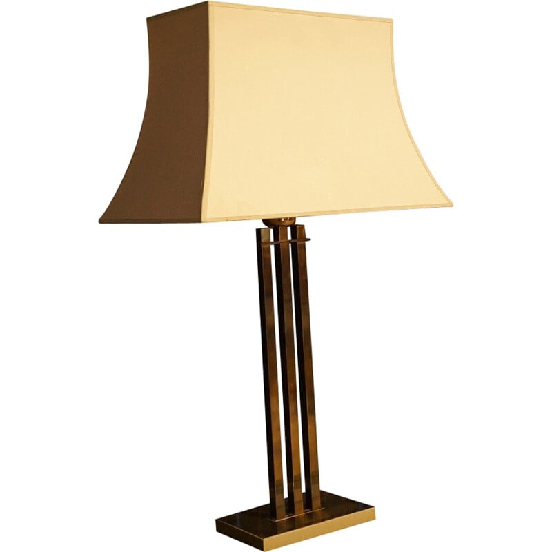 Deknudt brass lamp - 1970s