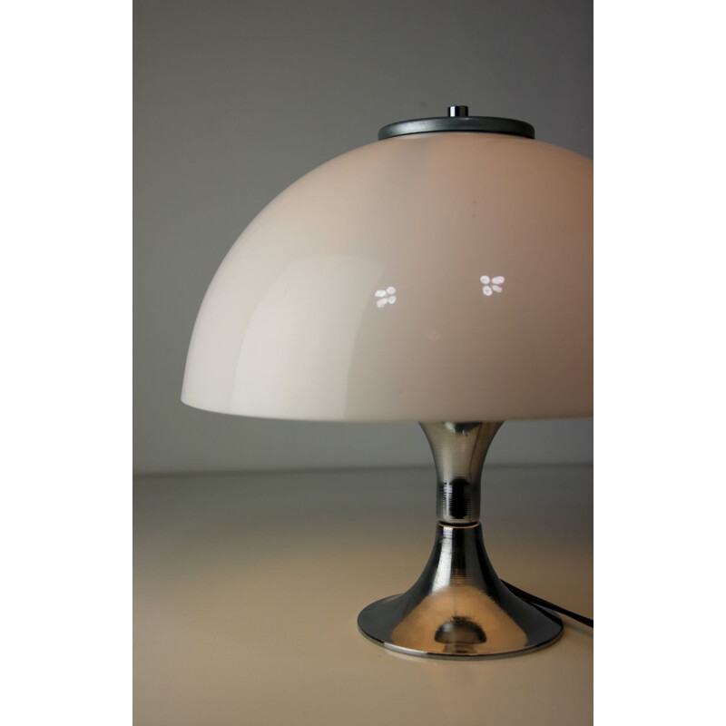 Lámpara de seta vintage de Luigi Massoni para Guzzini