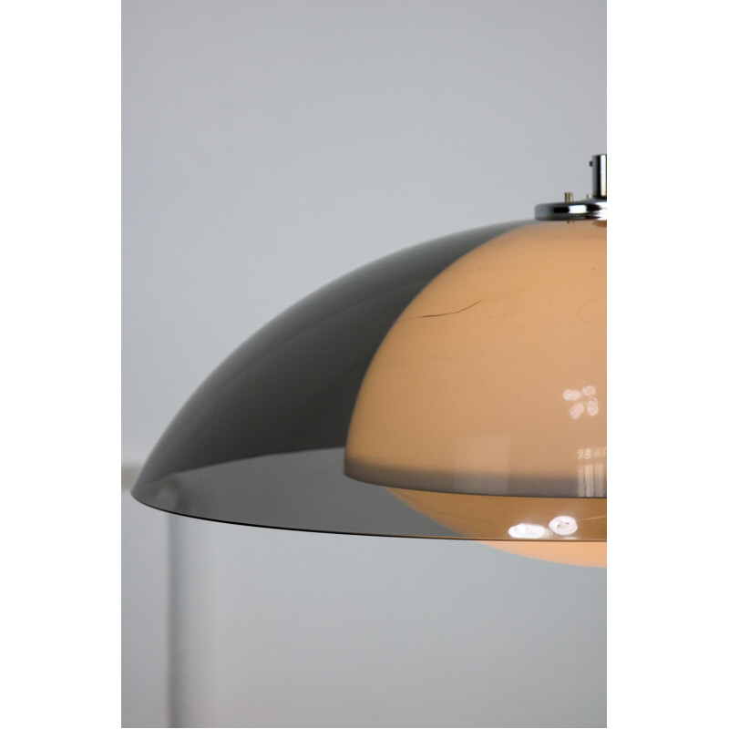 Italian vintage pendant lamp by Luigi Massoni for Guzzini