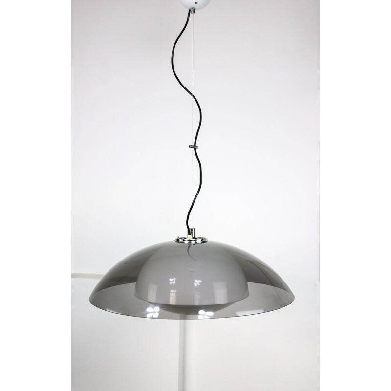 Italian vintage pendant lamp by Luigi Massoni for Guzzini