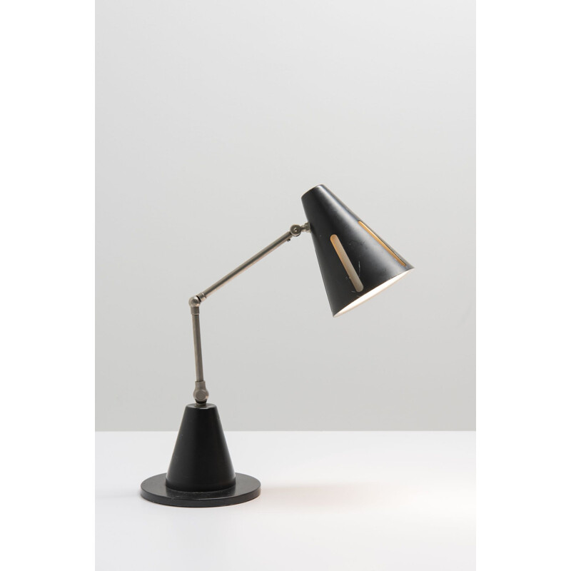 Lampe vintage "Sun Series" par Herman Busquet, Pays-Bas 1950